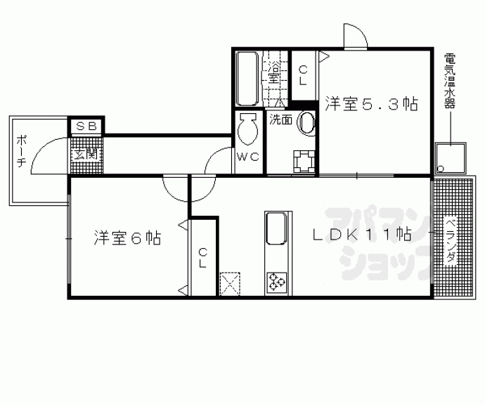 【シンハイム】間取