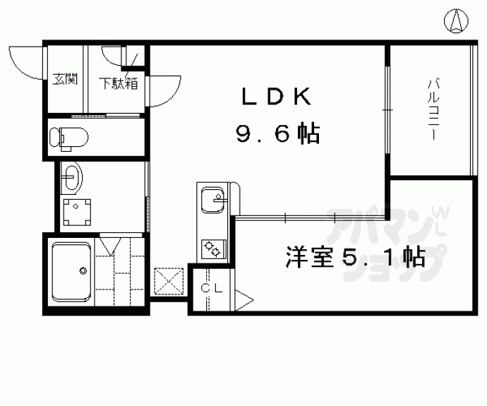 【Ａｒｔｏ　桂川】間取