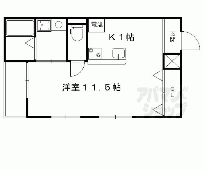 【ビレッジ杉】間取