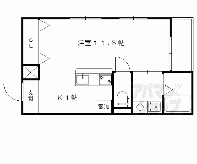 【ビレッジ杉】間取