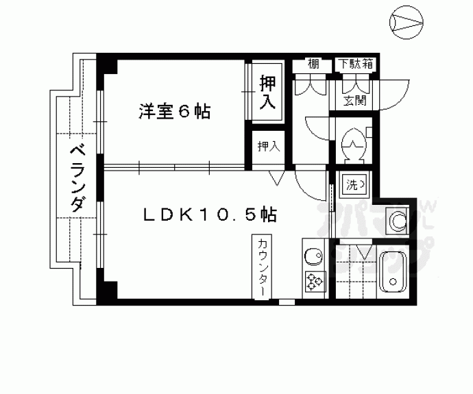 【スウィングマンション】間取