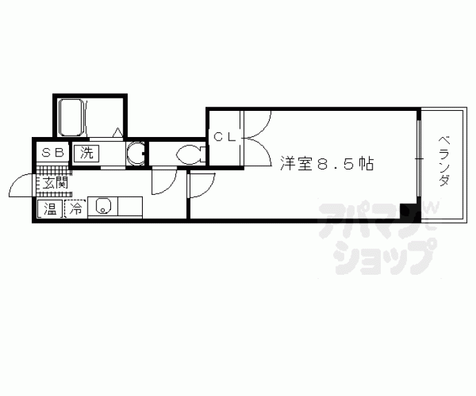 【ラルゴ伏見】間取