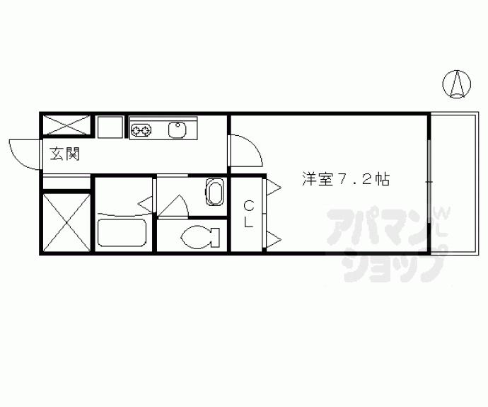 【アーバンコート・まはたぎ】間取