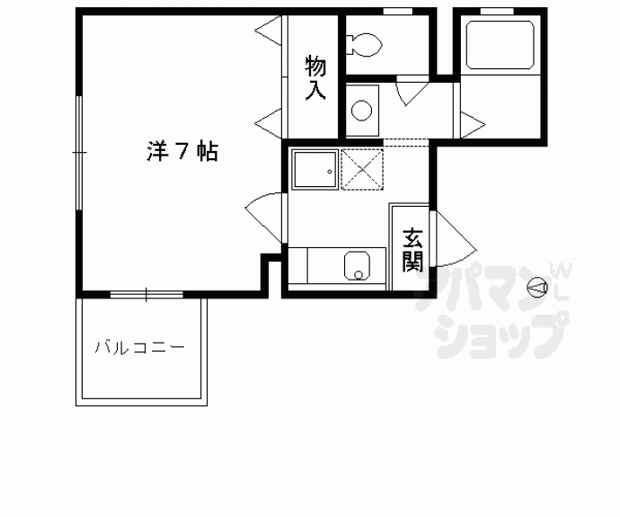 【ミキ　トゥールⅢ】間取