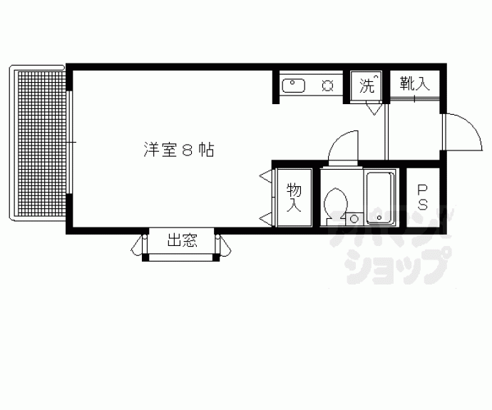 【洛北アーバンコート】間取