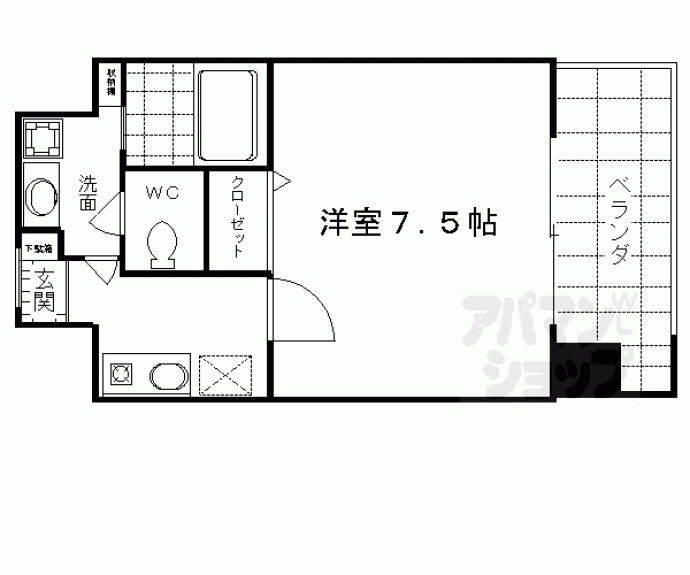 【Ｒｏｙａｌ京都駅前】間取