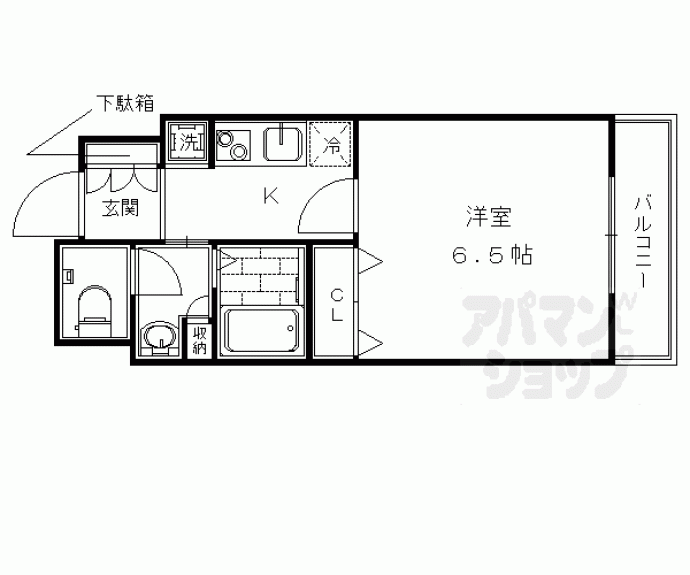 【マンションロードウェイ】間取