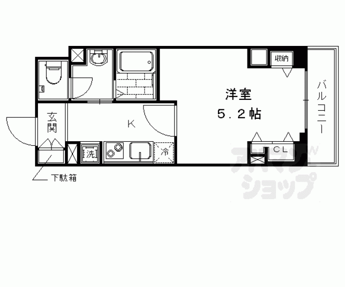 【マンションロードウェイ】間取