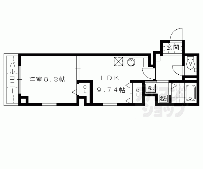 【Ｌａ・ＫＩＹＡＭＩＹＡＳＳＯ】間取