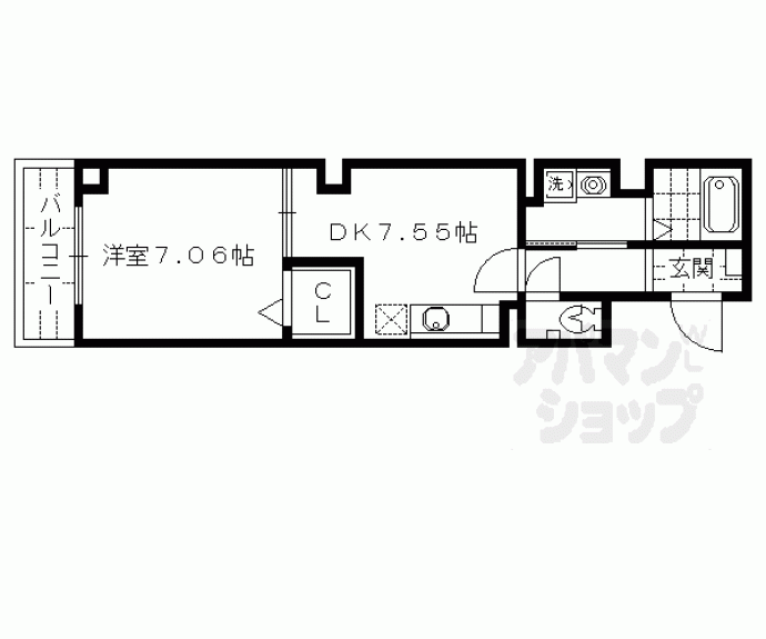 【Ｌａ・ＫＩＹＡＭＩＹＡＳＳＯ】間取