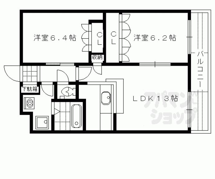 【パステルヒルズ】間取