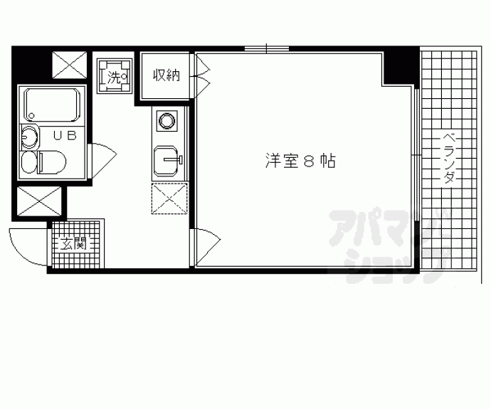 【サンフォーレ油小路】間取