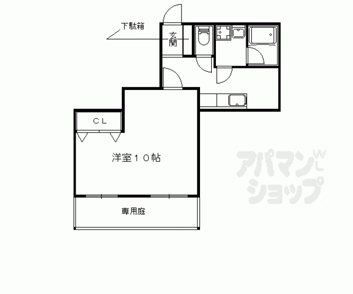 【プラネシア星の子山科駅前】間取