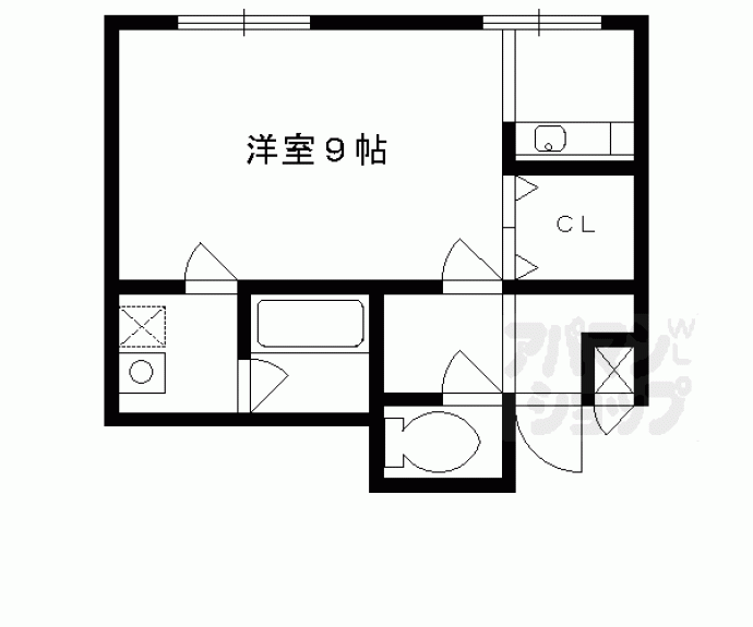 【プラネシア星の子山科駅前】間取