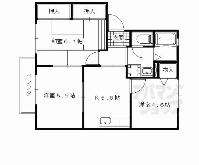 【ミキ　トゥール】間取