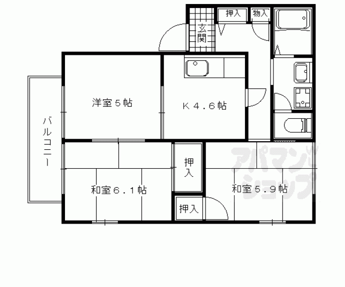 【ミキ　トゥール】間取