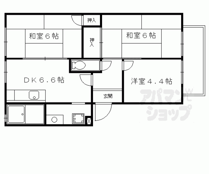 【ラテール音羽　Ａ棟】間取