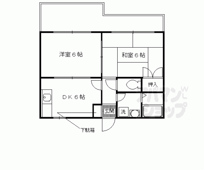 【グランドゥール壱番館】間取