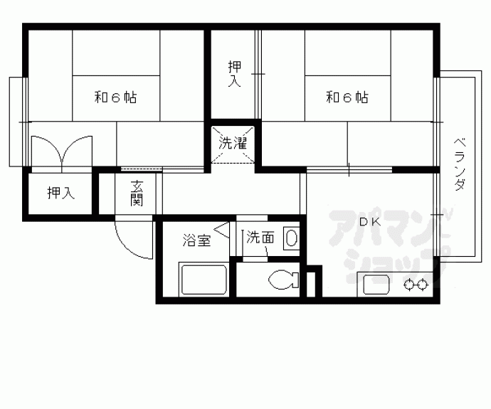 【シャルムＫ＆Ｎ】間取