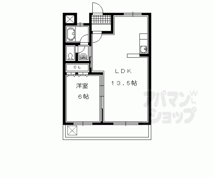 【日野ハイツ】間取