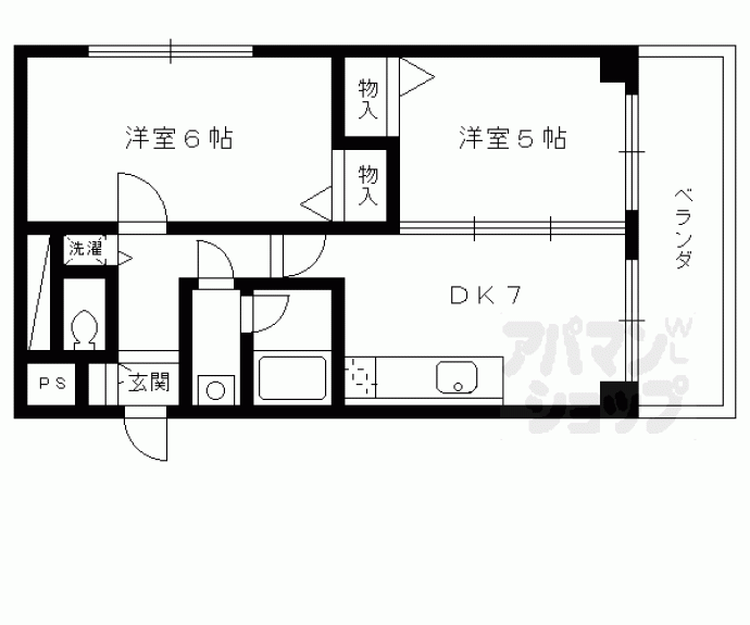 【セント・ルークルス】間取