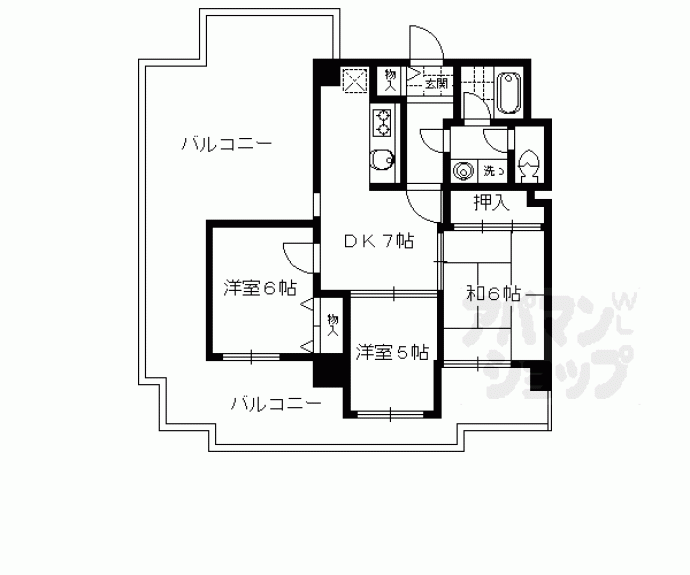 【セント・ルークルス】間取