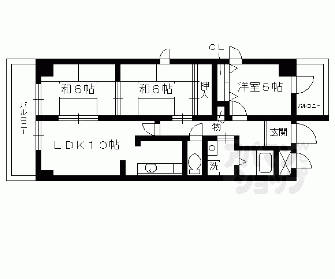 【エクセル久我の杜】間取