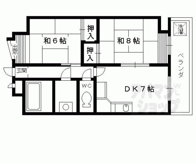 【シミズマンション】間取