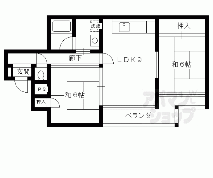 【マノワール久貝】間取