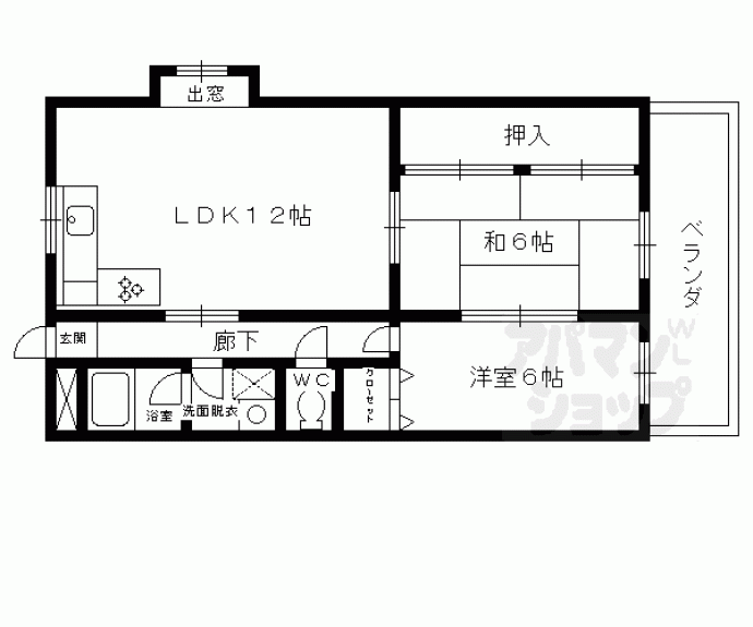 【メゾンナチュール長岡京】間取