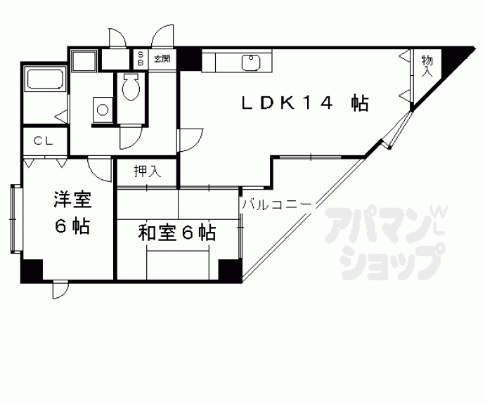 【カサベルデ】間取