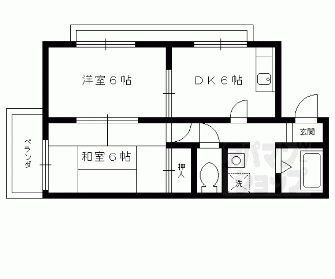 【アネックスいまざと】間取