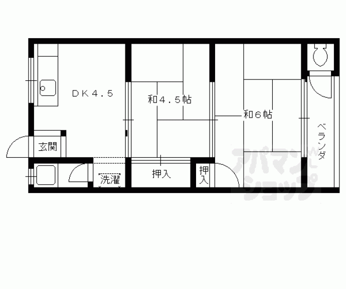 【小嶋マンション】間取