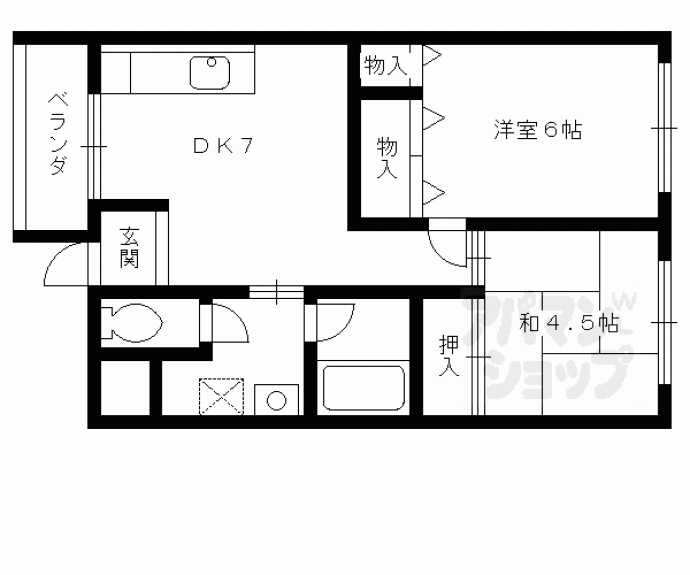 【シャルム小山】間取