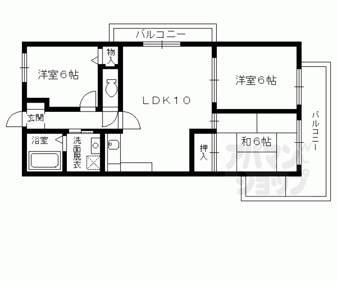 【メゾン・アピカル】間取