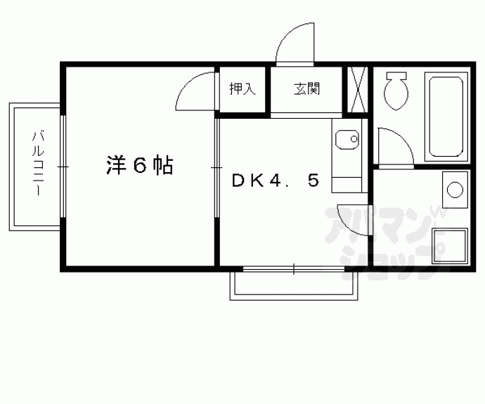 【コーポ長岡】間取