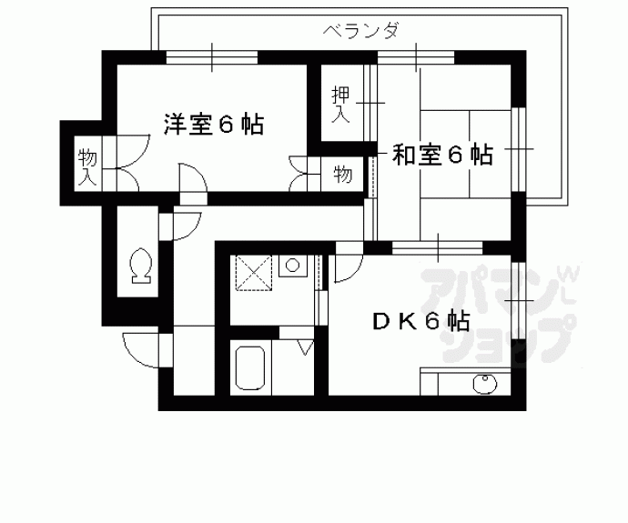 【アーバン寺戸】間取