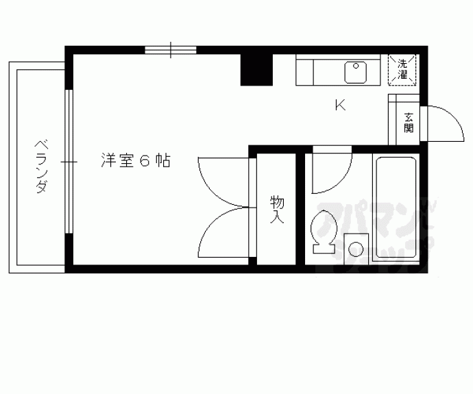 【長岡京市開田３丁目マンション】間取