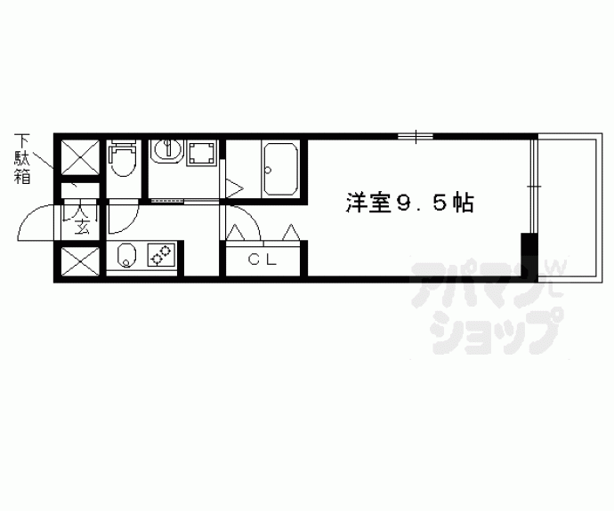 【ボナールさざんか】間取