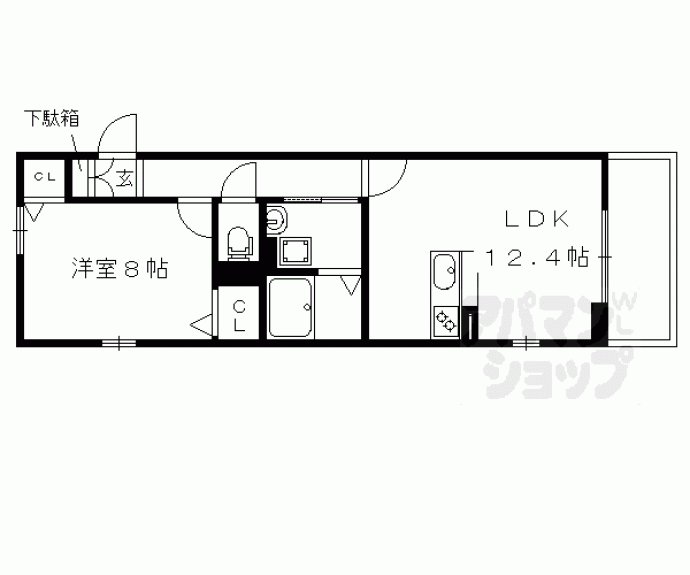 【ボナールさざんか】間取