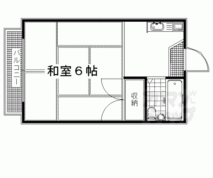 【鷹野ハイツ】間取