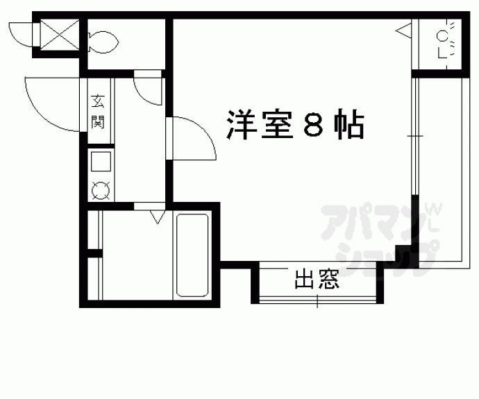 【ヴィラ東海１６号館】間取