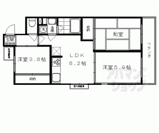 【藤和シティコープ四条西洞院Ⅱ】