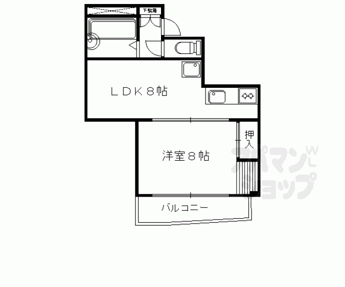 【シェルハイム中塚】間取