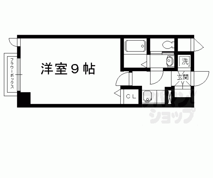 【アルテハイム白梅町】間取