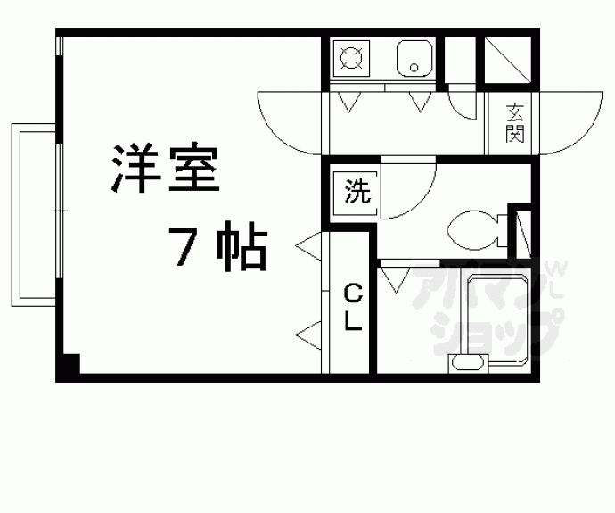 【アルテハイム白梅町】間取