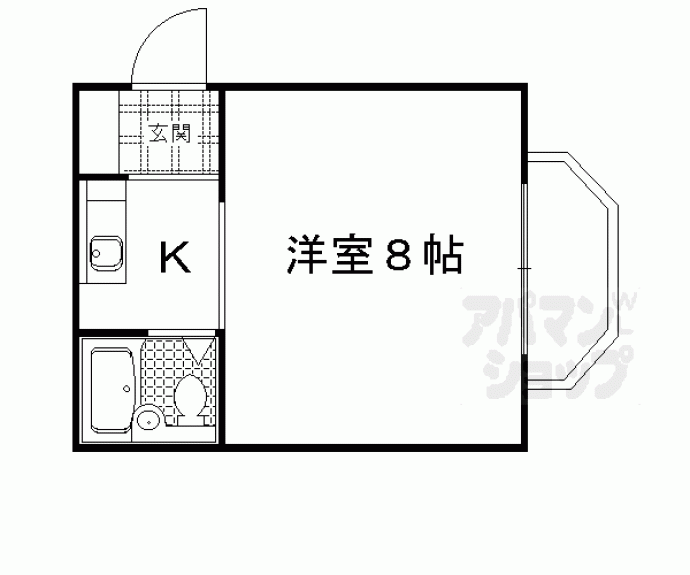 【ハイツ翔雲】間取