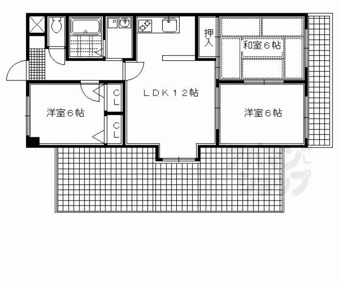 【ライフプラザ河原町今出川】間取