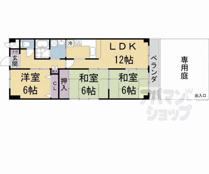 【ライフプラザ河原町今出川】間取