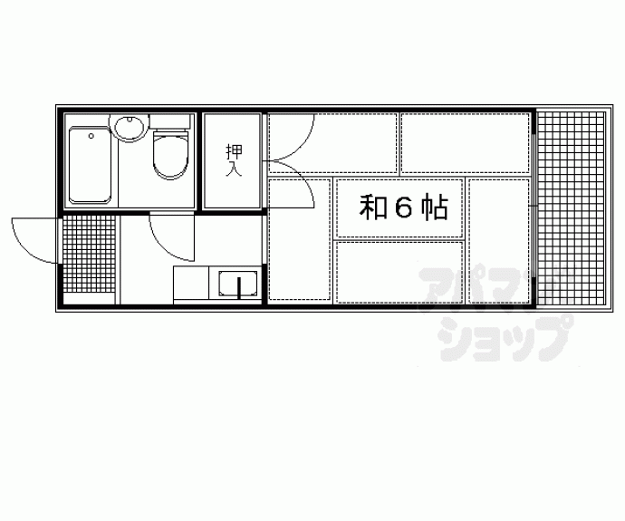 【ハイツユルギ】間取